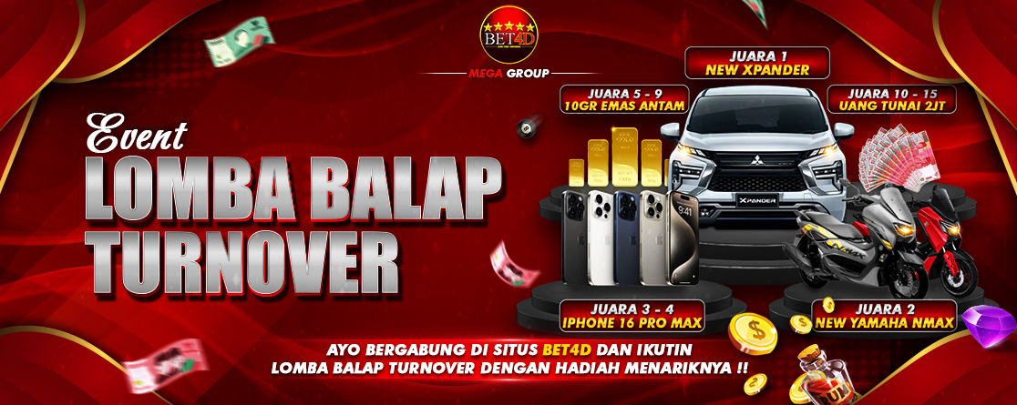 BONUS LOMBA BALAP TURNOVER