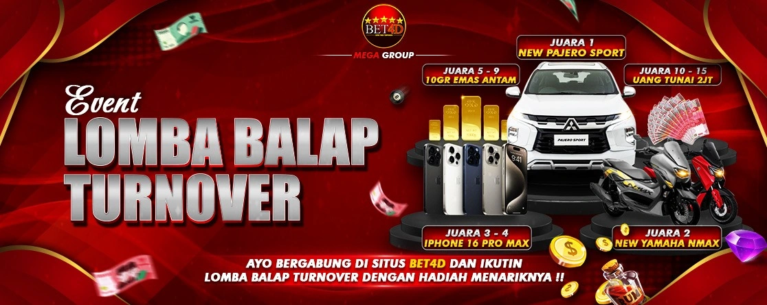 BONUS LOMBA BALAP TURNOVER